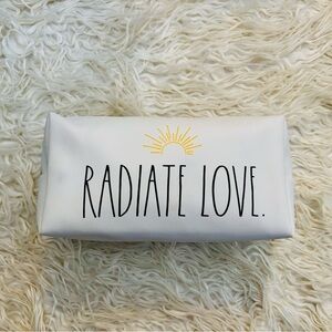 Rae Dunn White 'Radiate Love' Pouch